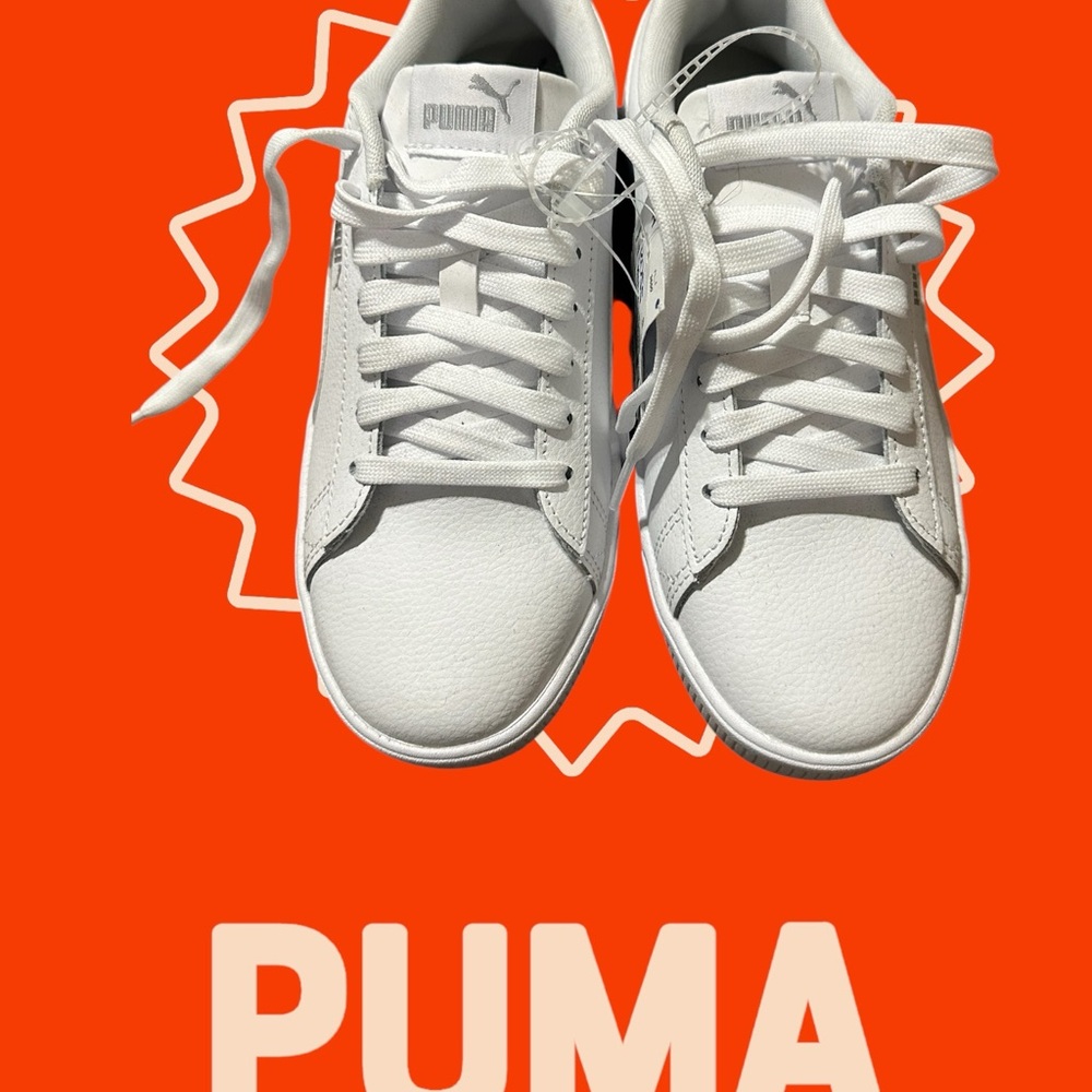 PUMA Classic White Trainers